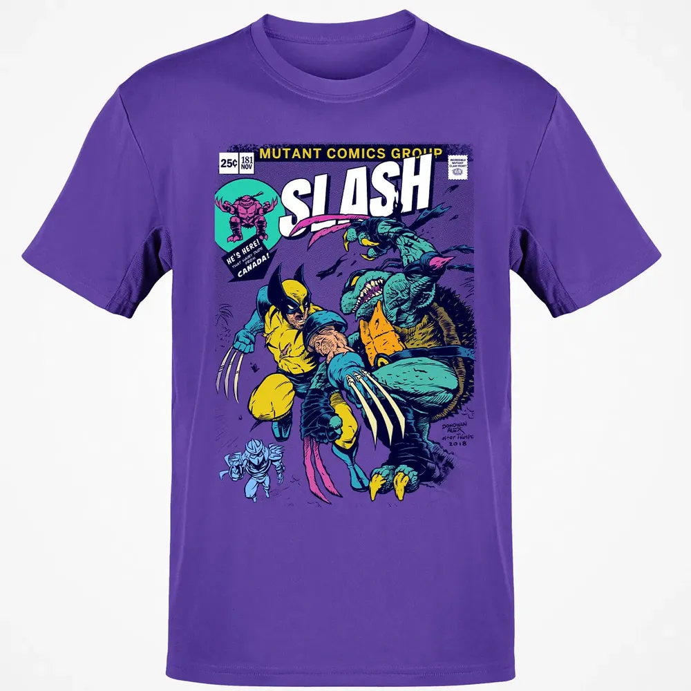 Wolvie vs Slash Classic Unisex T-Shirt - 10