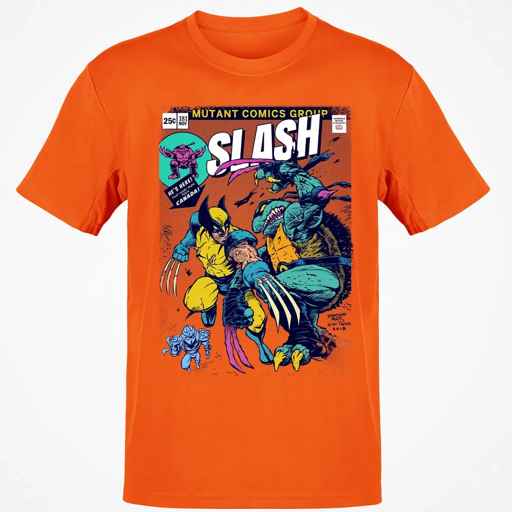 Wolvie vs Slash Classic Unisex T-Shirt - 9