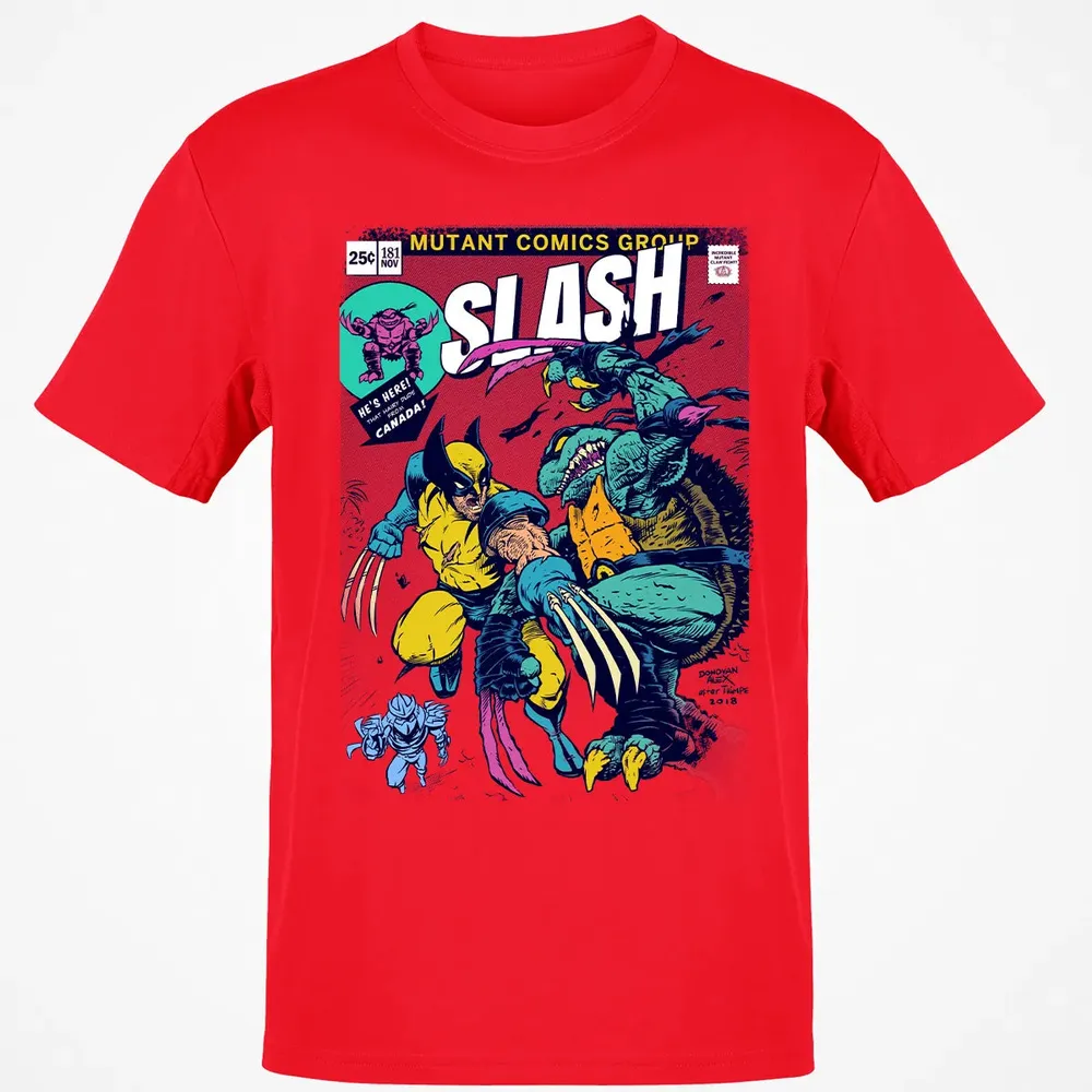 Wolvie vs Slash Classic Unisex T-Shirt - 11
