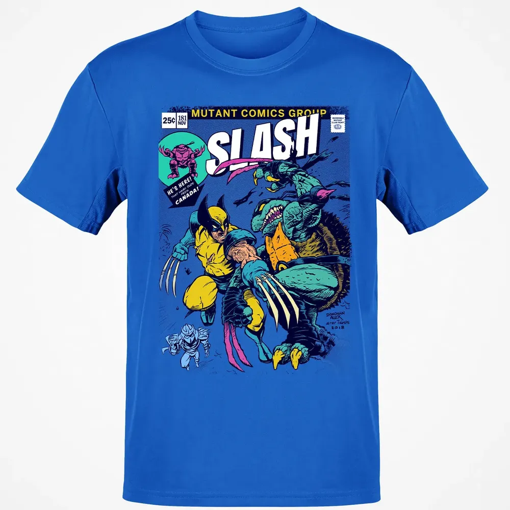 Wolvie vs Slash Classic Unisex T-Shirt - 12