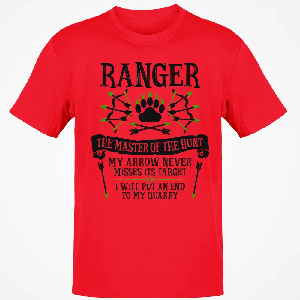 RANGER, The Master of the Hunt (Black Text) Classic Unisex T-Shirt - 11