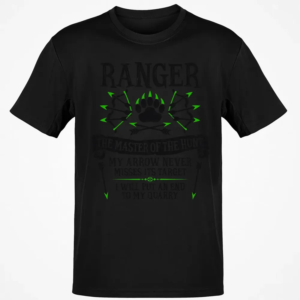 RANGER, The Master of the Hunt (Black Text) Classic Unisex T-Shirt - 2