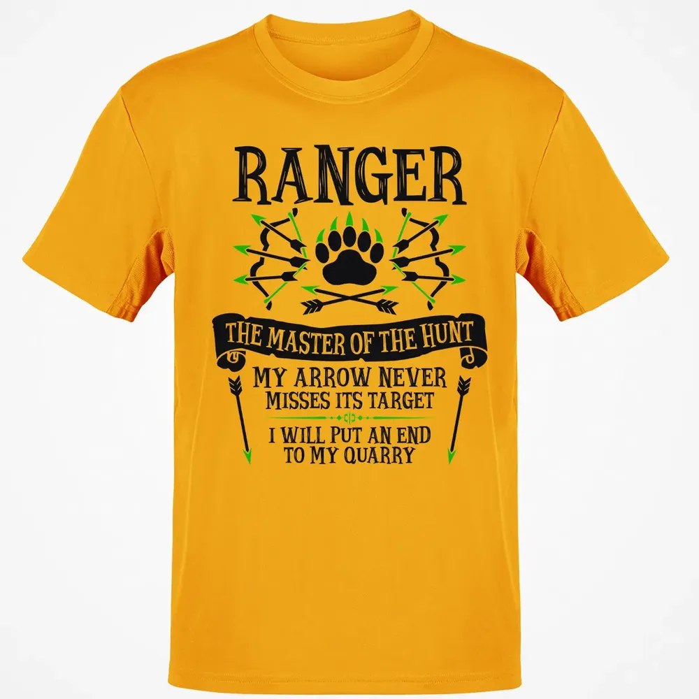 RANGER, The Master of the Hunt (Black Text) Classic Unisex T-Shirt - 5