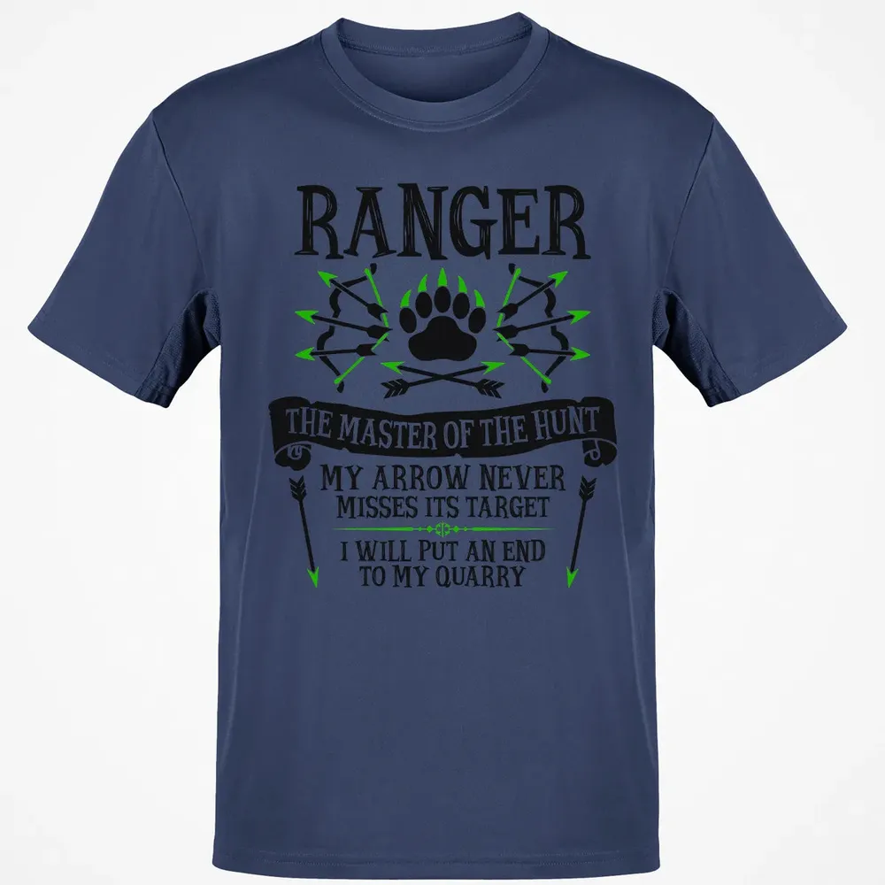 RANGER, The Master of the Hunt (Black Text) Classic Unisex T-Shirt - 8