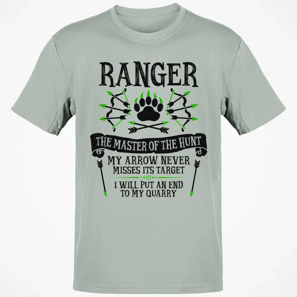 RANGER, The Master of the Hunt (Black Text) Classic Unisex T-Shirt - 3