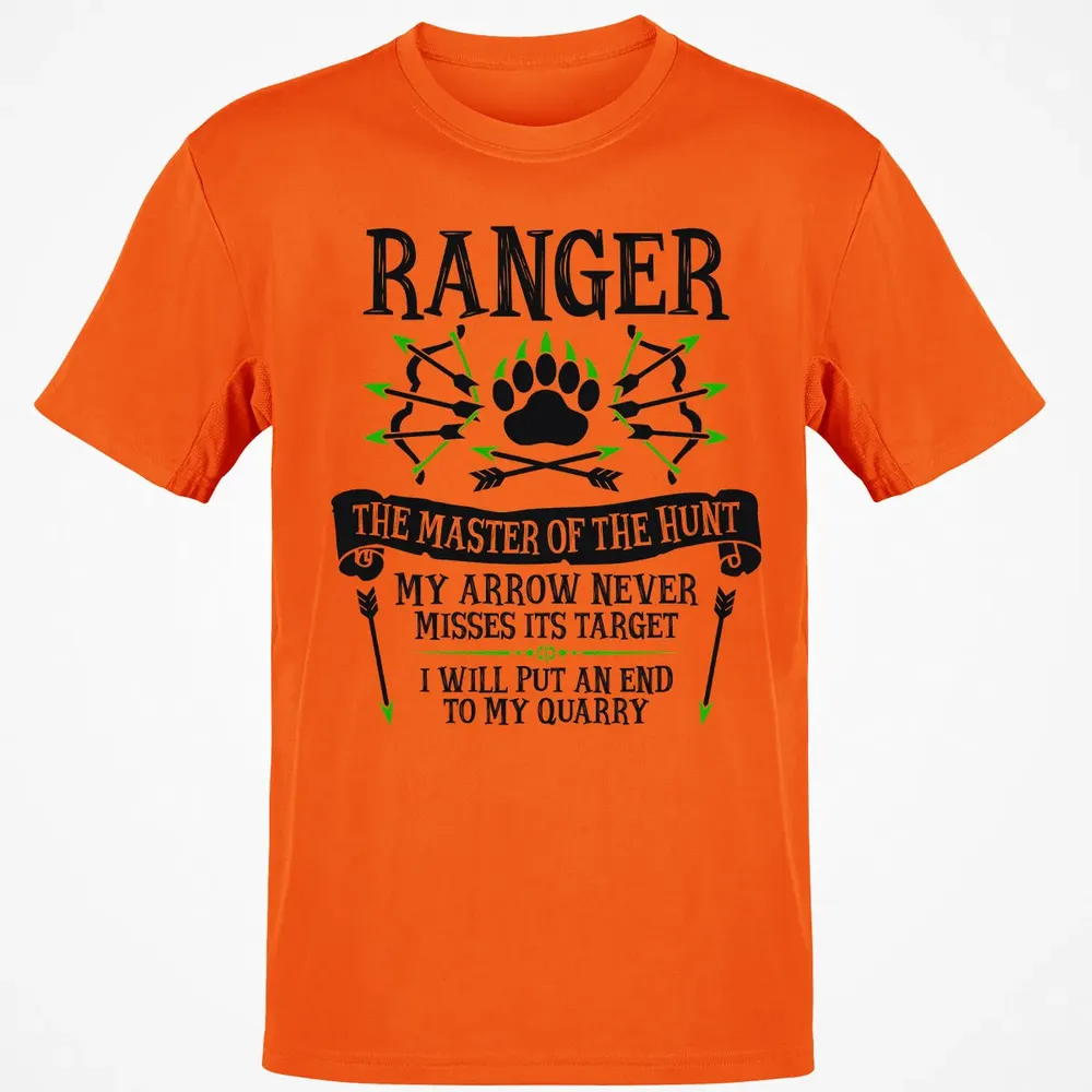 RANGER, The Master of the Hunt (Black Text) Classic Unisex T-Shirt - 9