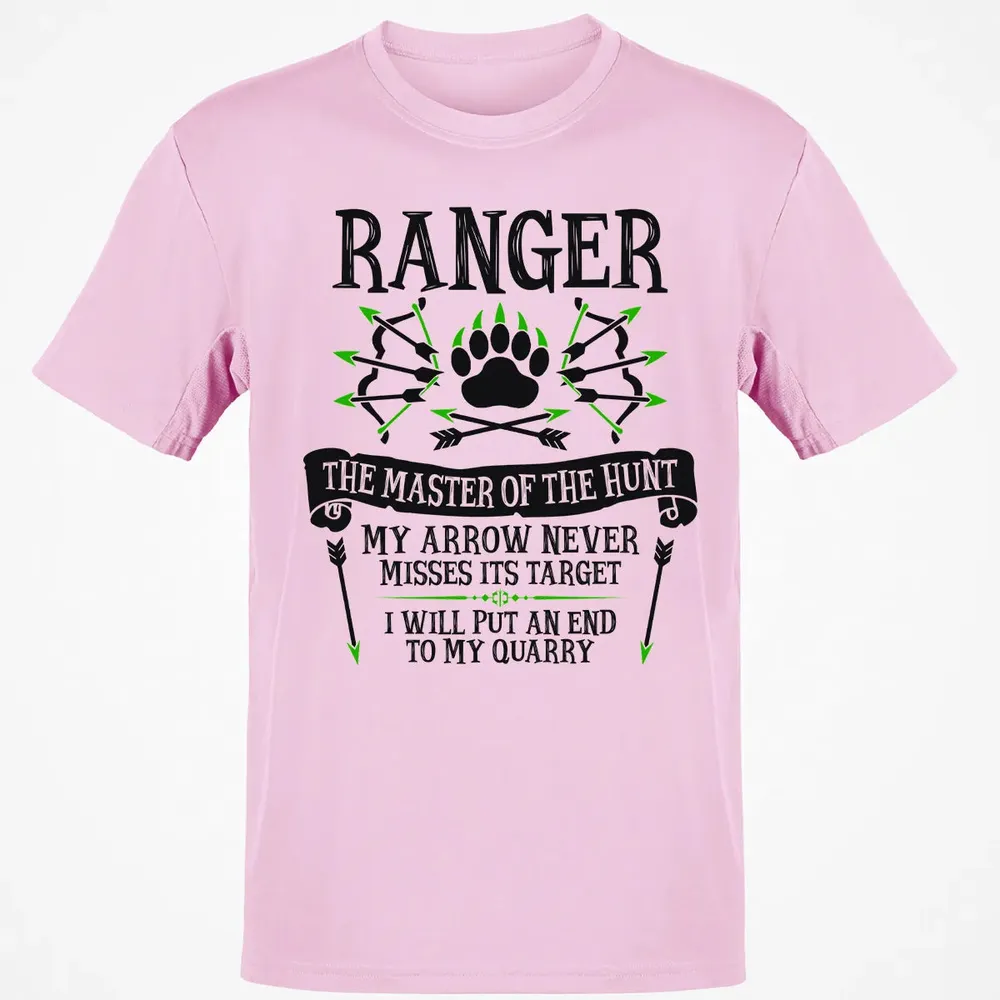 RANGER, The Master of the Hunt (Black Text) Classic Unisex T-Shirt - 6