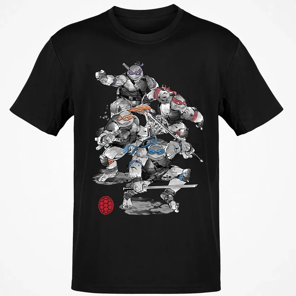 TMNT Sumi-E Classic Unisex T-Shirt - 2