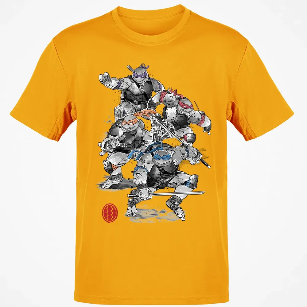 TMNT Sumi-E Classic Unisex T-Shirt - 5