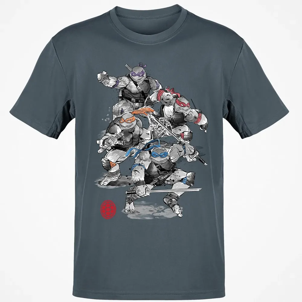 TMNT Sumi-E Classic Unisex T-Shirt - 4