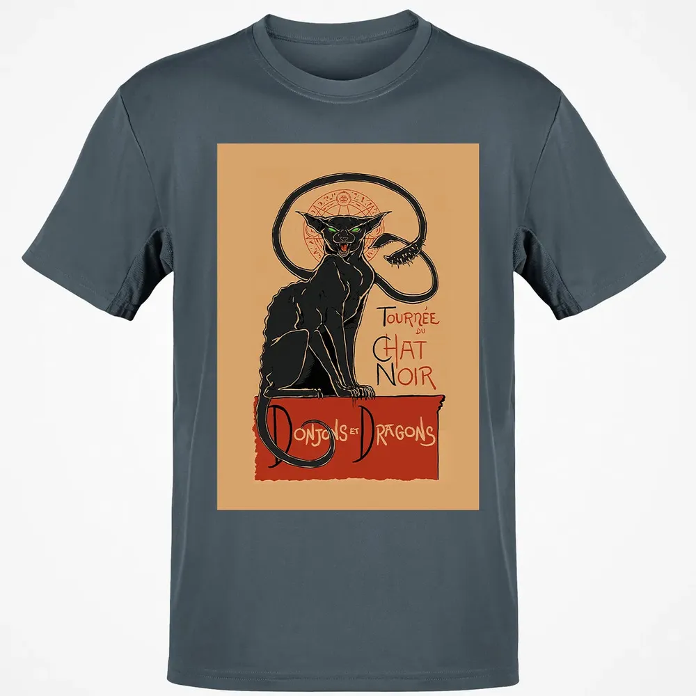 Tournee Du Chat Noir Poster Classic Unisex T-Shirt - 4
