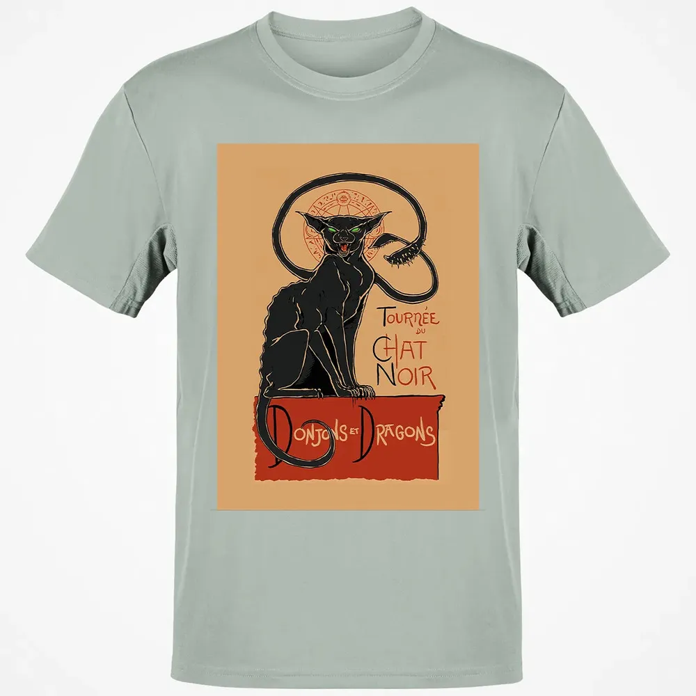 Tournee Du Chat Noir Poster Classic Unisex T-Shirt - 3