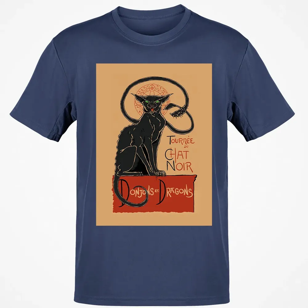 Tournee Du Chat Noir Poster Classic Unisex T-Shirt - 8