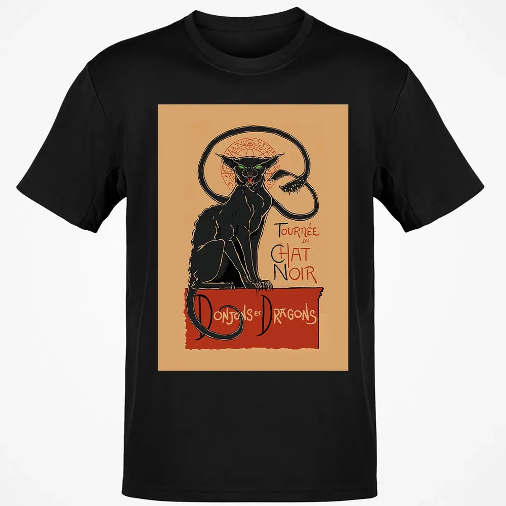 Tournee Du Chat Noir Poster Classic Unisex T-Shirt - 2