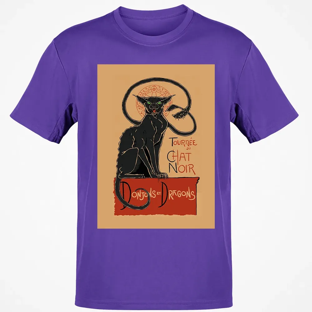 Tournee Du Chat Noir Poster Classic Unisex T-Shirt - 10