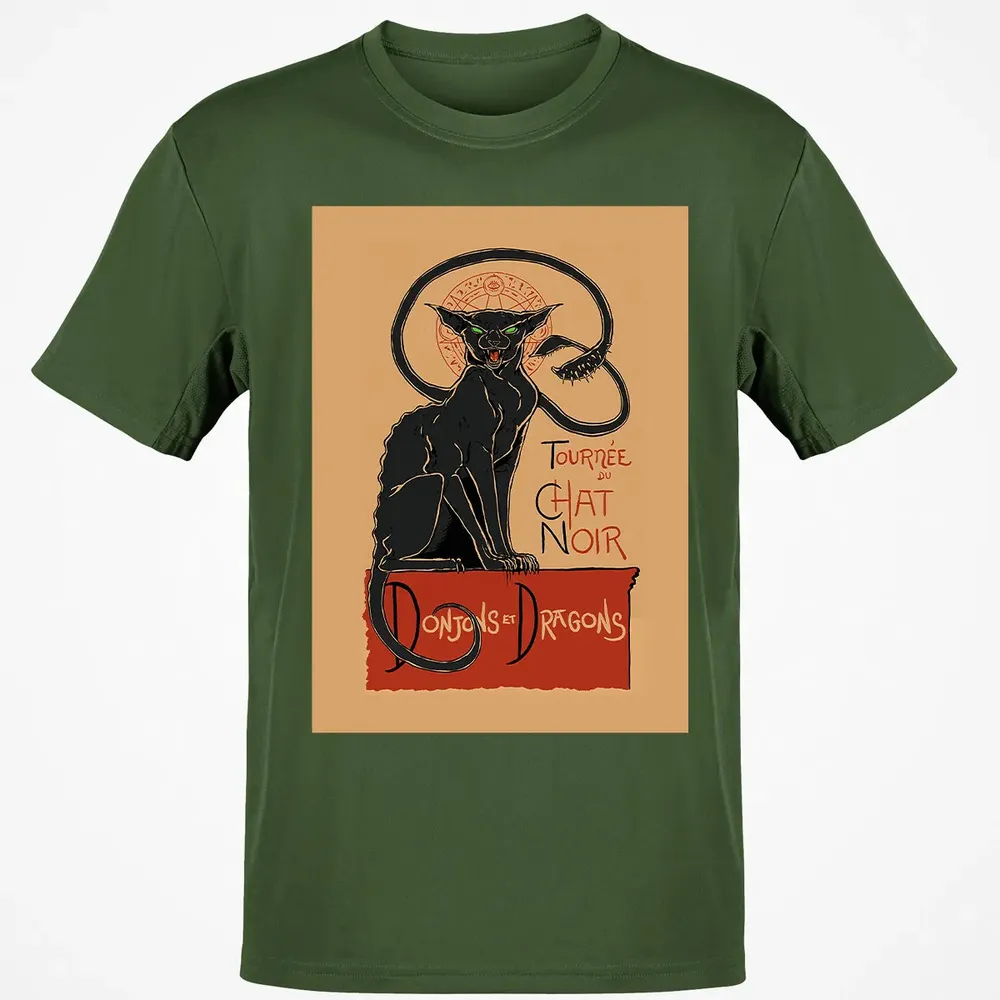 Tournee Du Chat Noir Poster Classic Unisex T-Shirt - 7