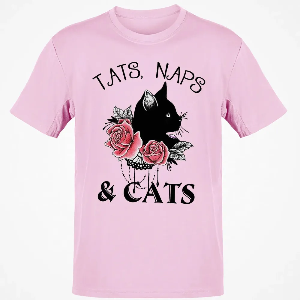 Tats, Naps & Cats Classic Unisex T-Shirt - 6