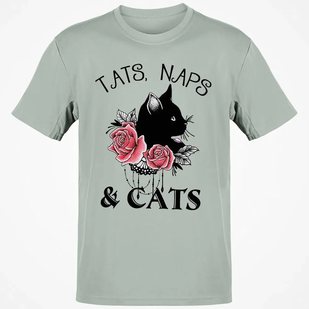Tats, Naps & Cats Classic Unisex T-Shirt - 3