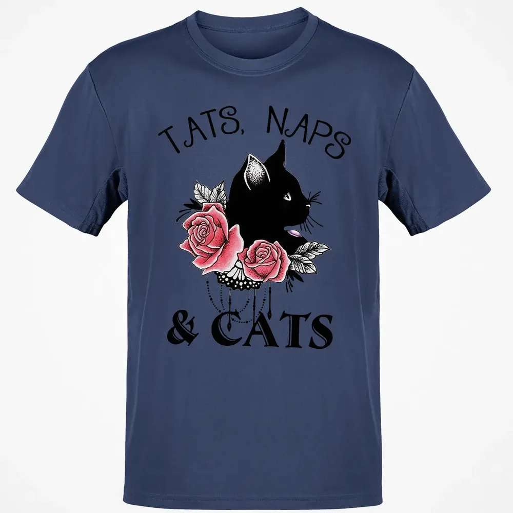 Tats, Naps & Cats Classic Unisex T-Shirt - 8