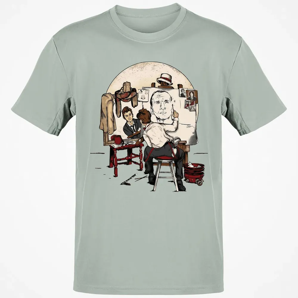 Doctor Painting Classic Unisex T-Shirt - 3