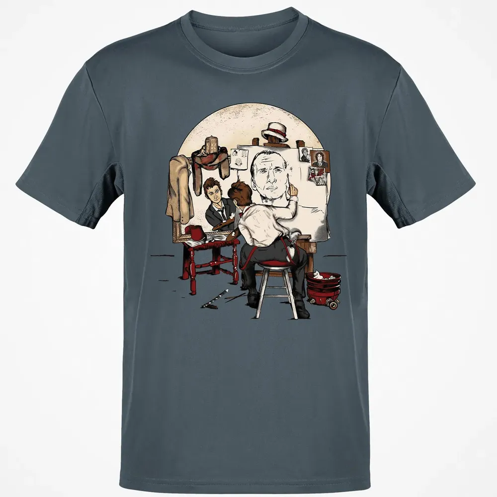 Doctor Painting Classic Unisex T-Shirt - 4