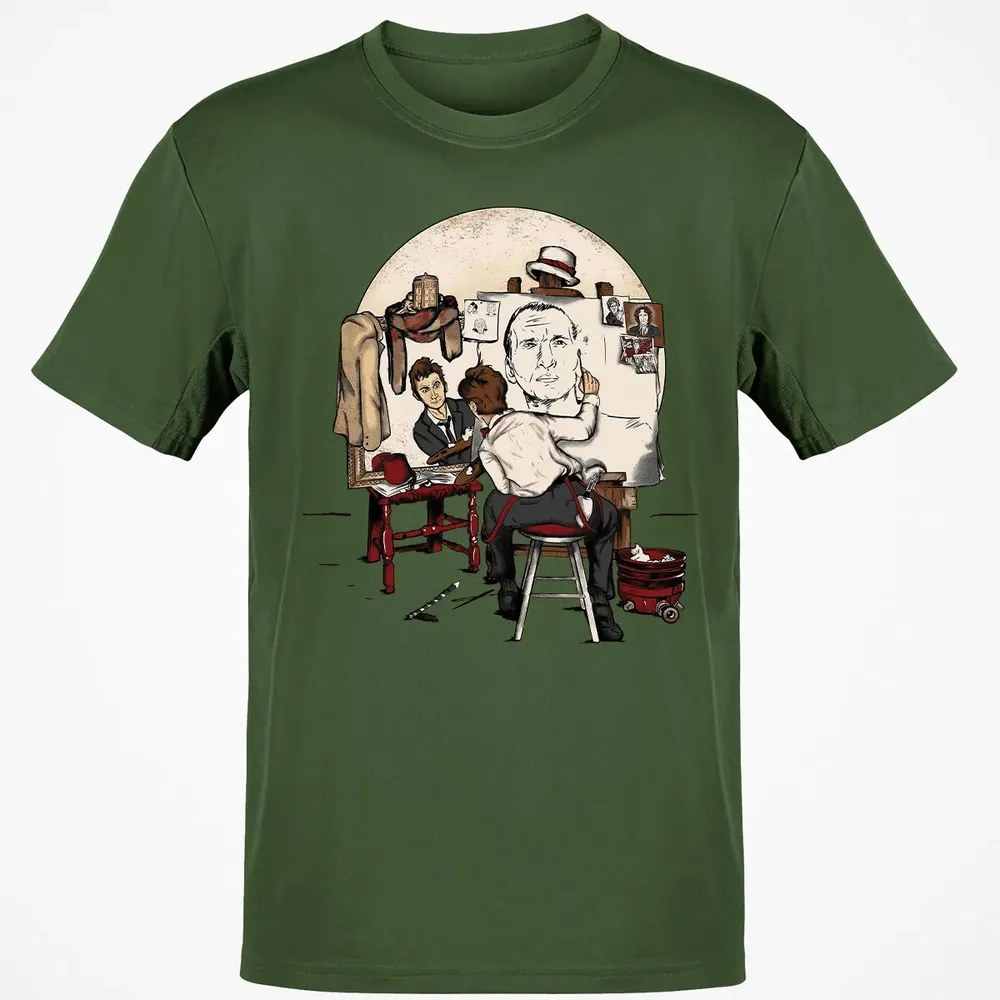 Doctor Painting Classic Unisex T-Shirt - 7