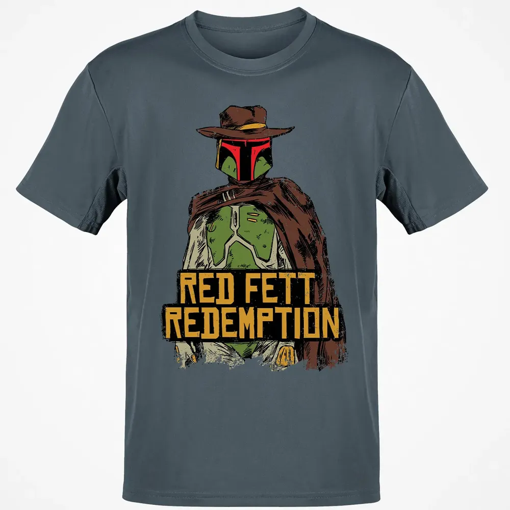 Red Fett Redemption Classic Unisex T-Shirt - 4
