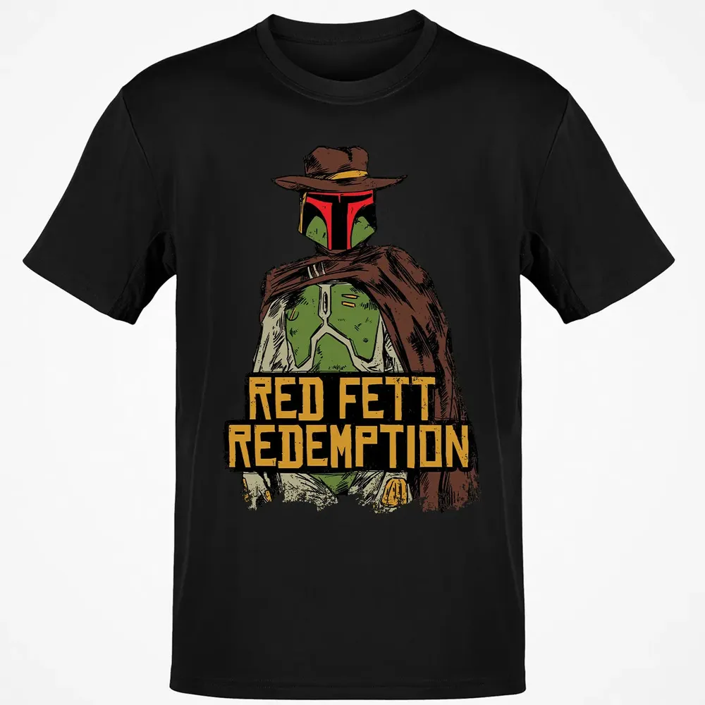 Red Fett Redemption Classic Unisex T-Shirt - 2