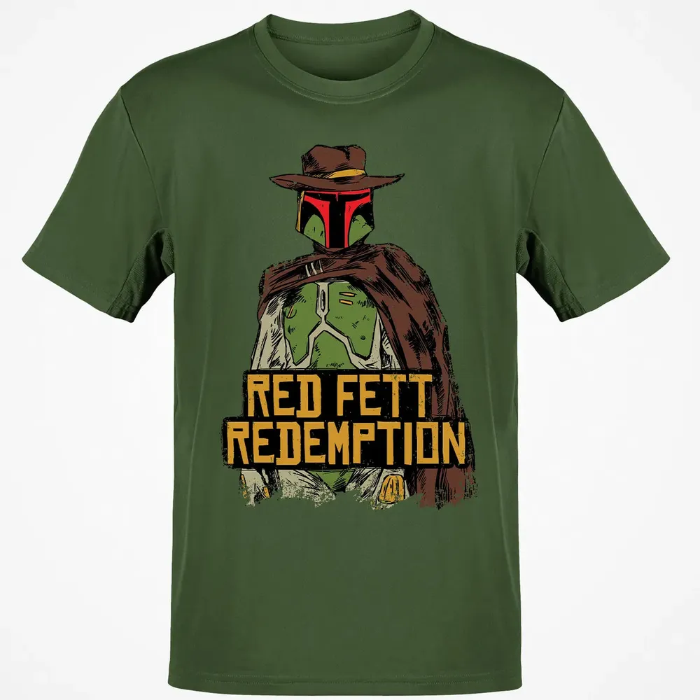 Red Fett Redemption Classic Unisex T-Shirt - 7