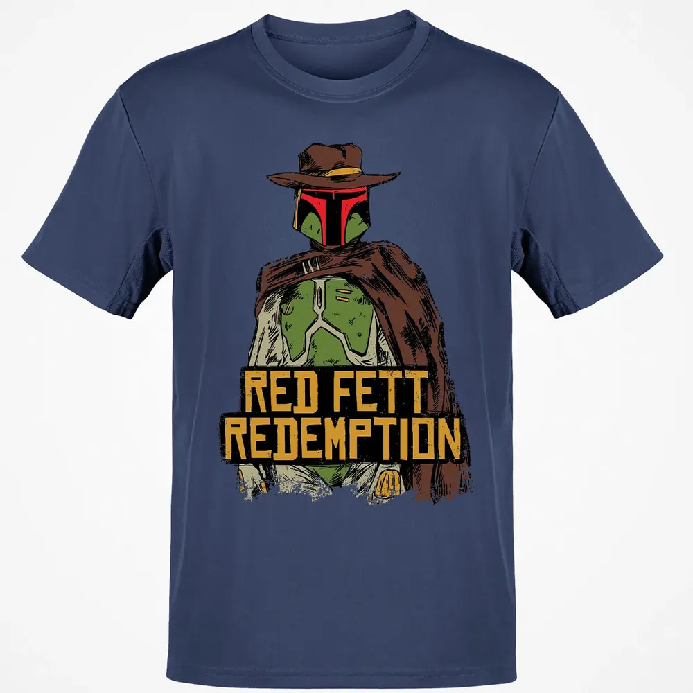 Red Fett Redemption Classic Unisex T-Shirt - 8