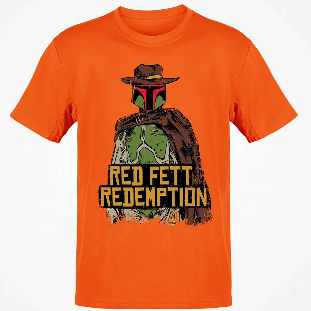 Red Fett Redemption Classic Unisex T-Shirt - 9