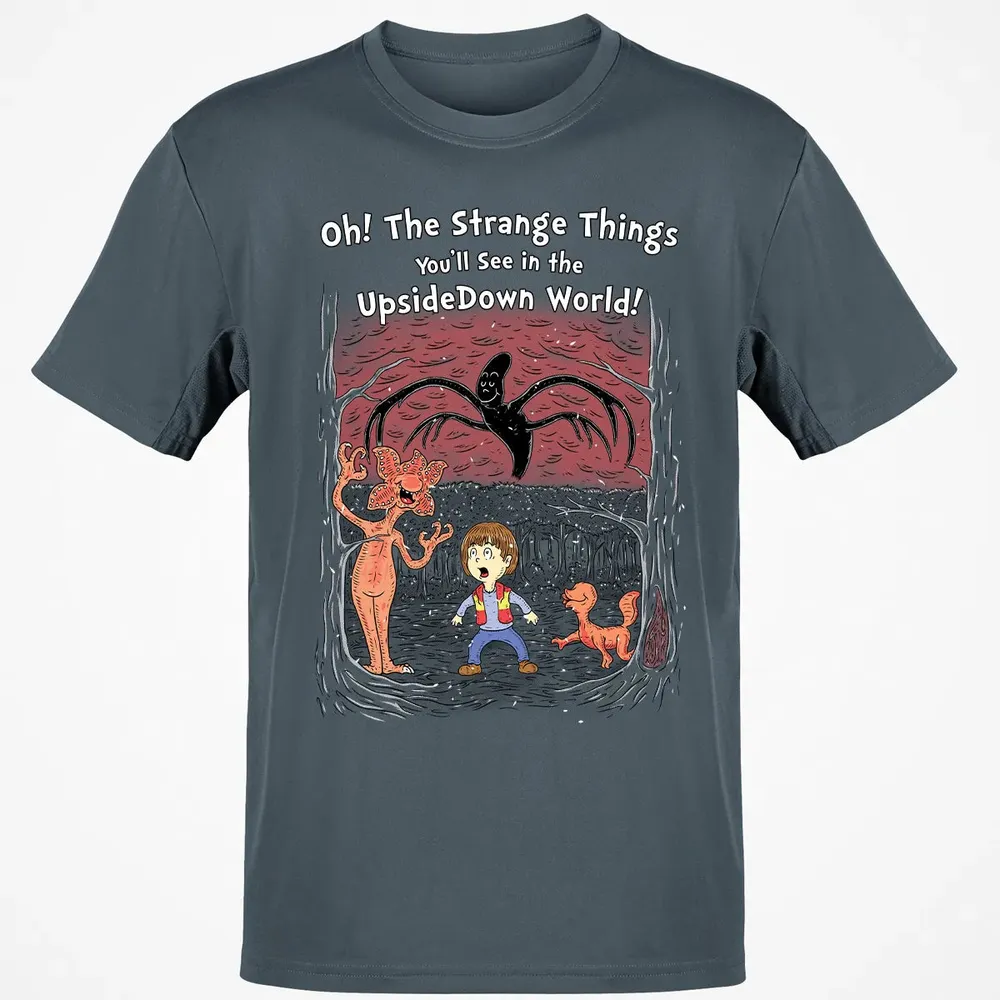 Youâ€™ll See In The Upsidedown World! Classic Unisex T-Shirt - 4