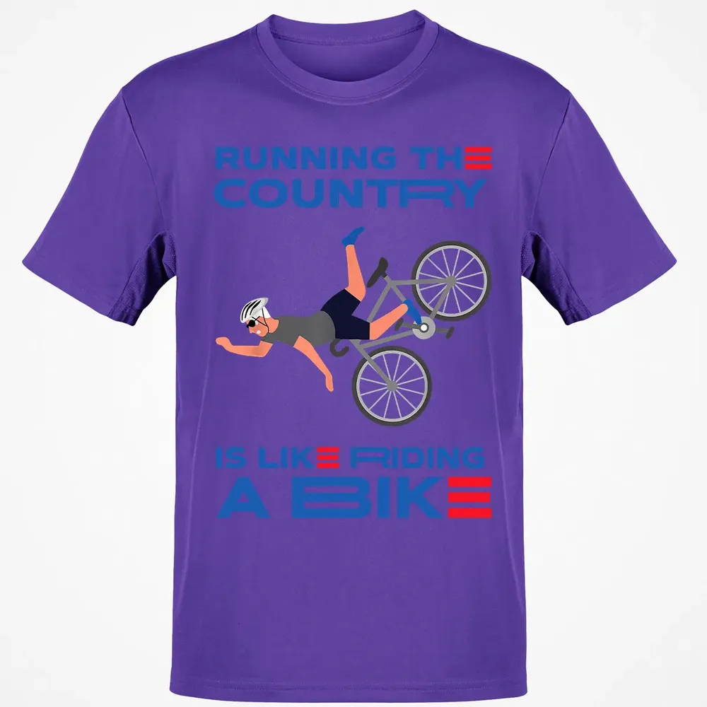 Running The Country Is Like Riding A Bike Classic Unisex T-Shirt - 10