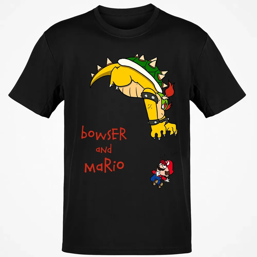 Bowser And Mario Classic Unisex T-Shirt - 2