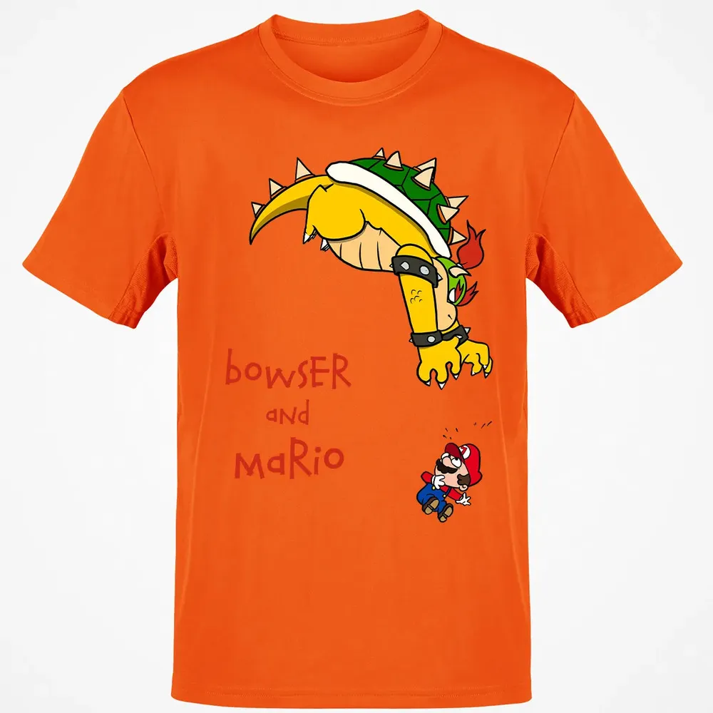 Bowser And Mario Classic Unisex T-Shirt - 9