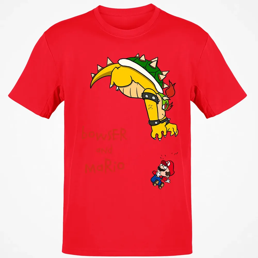 Bowser And Mario Classic Unisex T-Shirt - 11