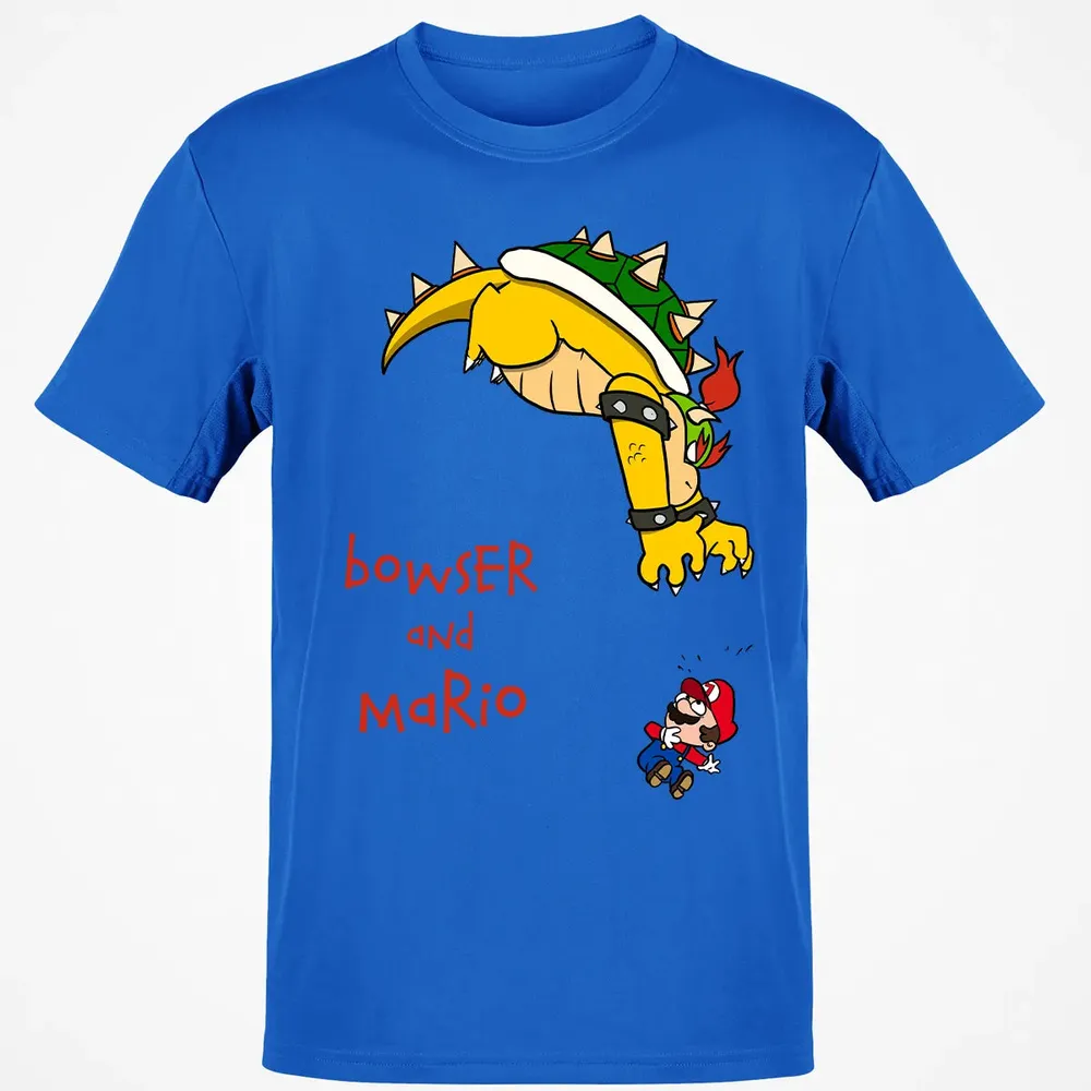 Bowser And Mario Classic Unisex T-Shirt - 12