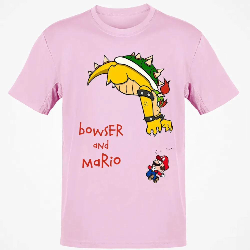 Bowser And Mario Classic Unisex T-Shirt - 6