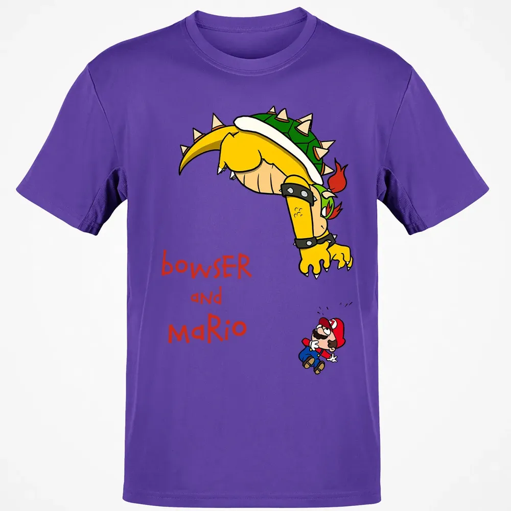 Bowser And Mario Classic Unisex T-Shirt - 10