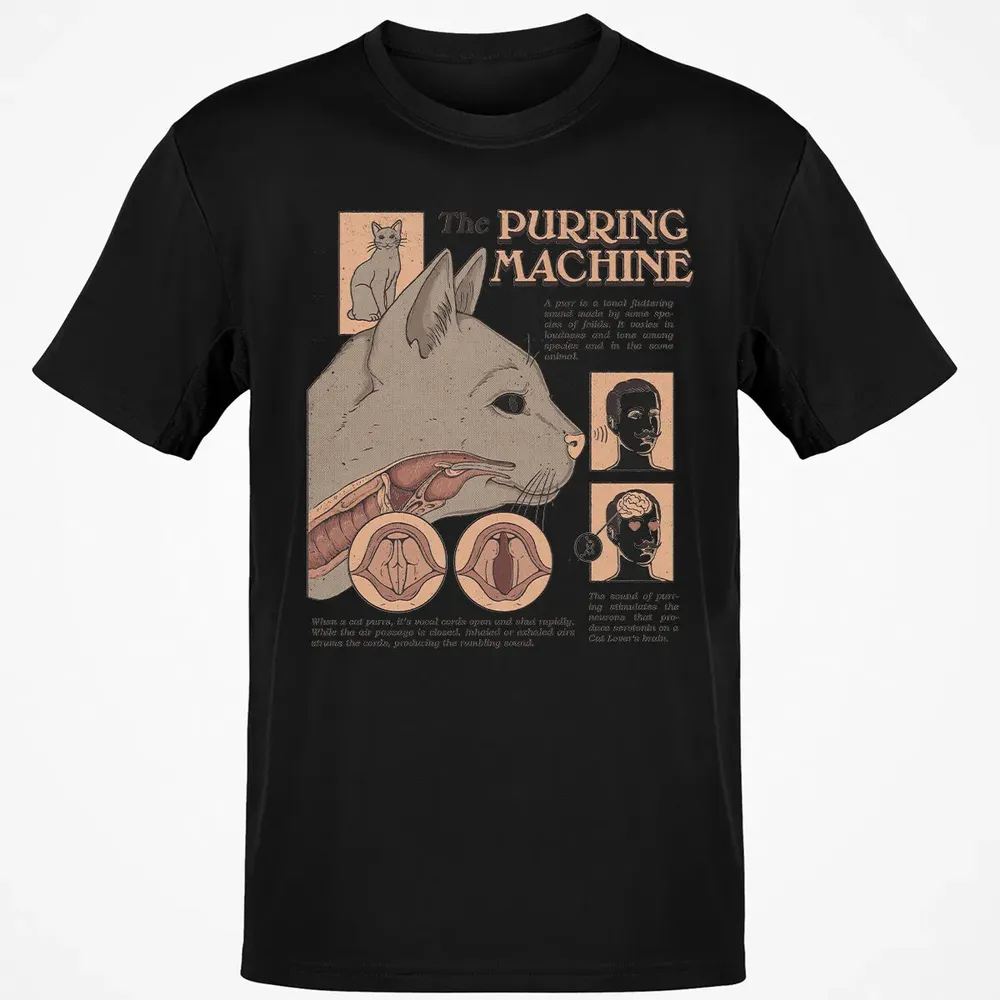 The Purring Machine Classic Unisex T-Shirt - 2