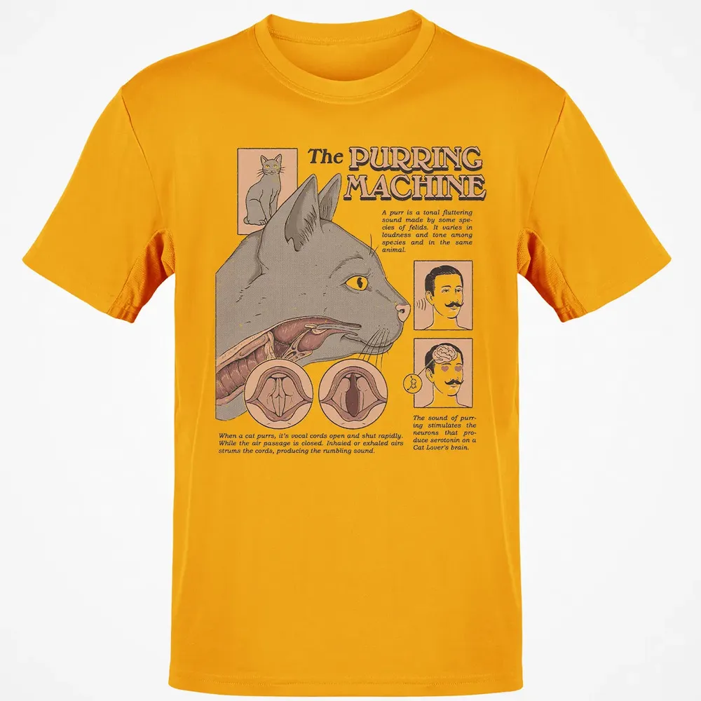 The Purring Machine Classic Unisex T-Shirt - 5