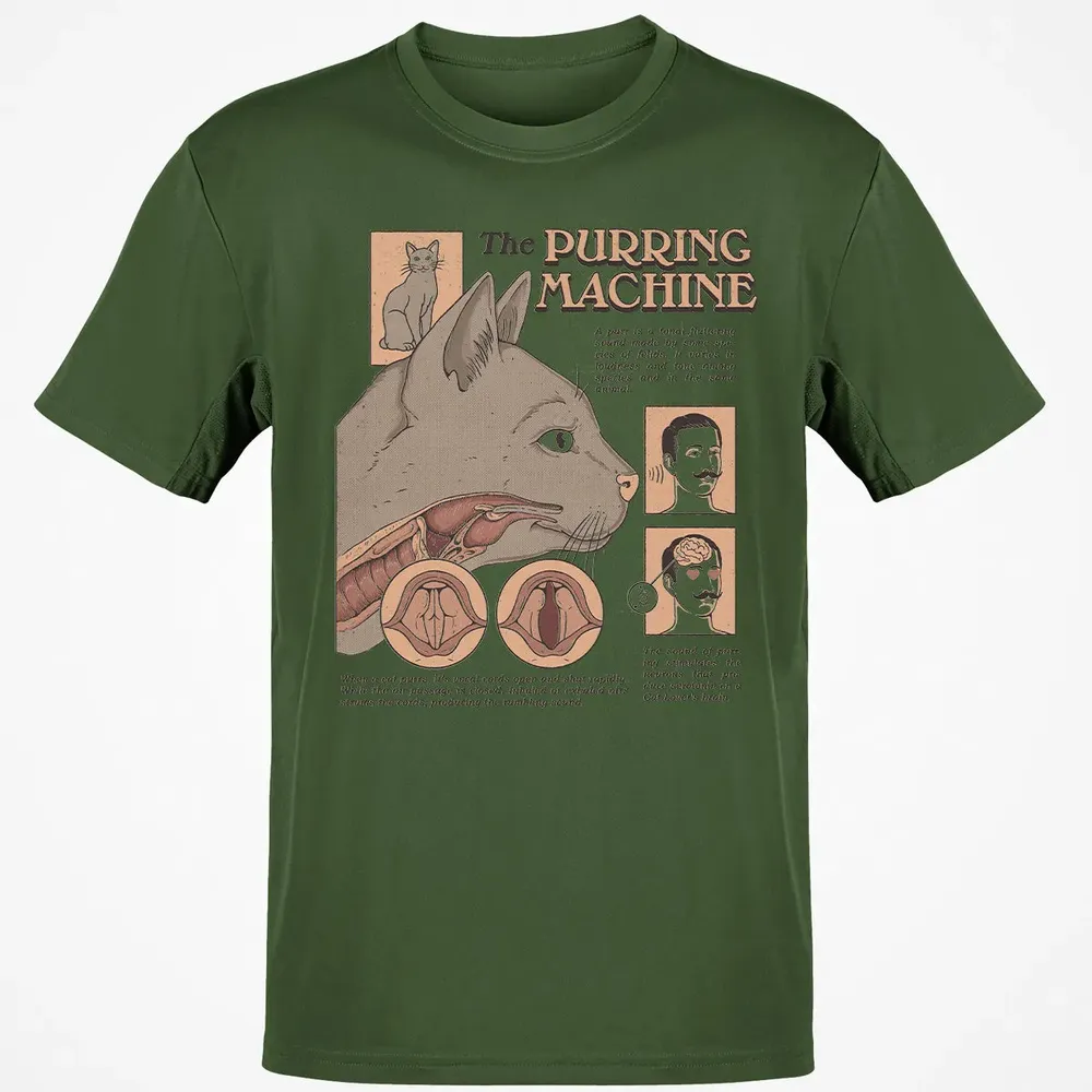 The Purring Machine Classic Unisex T-Shirt - 7