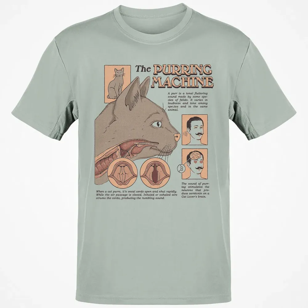 The Purring Machine Classic Unisex T-Shirt - 3