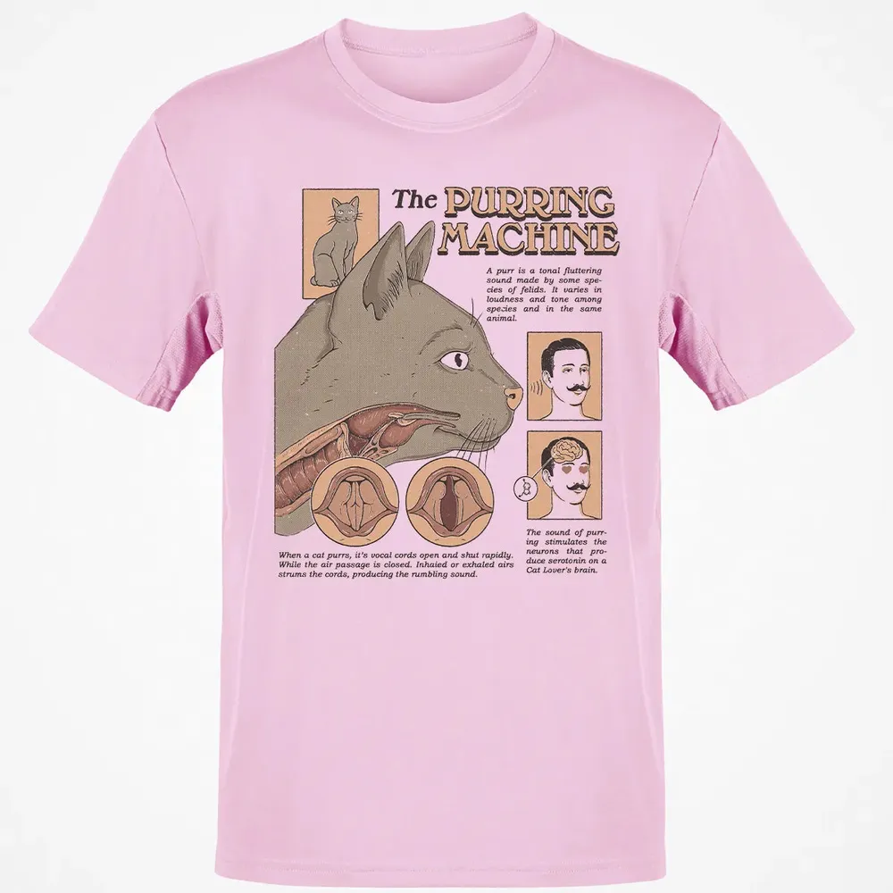 The Purring Machine Classic Unisex T-Shirt - 6