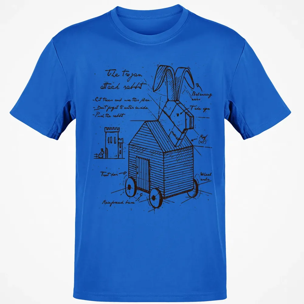 Trojan Rabbit Classic Unisex T-Shirt - 12