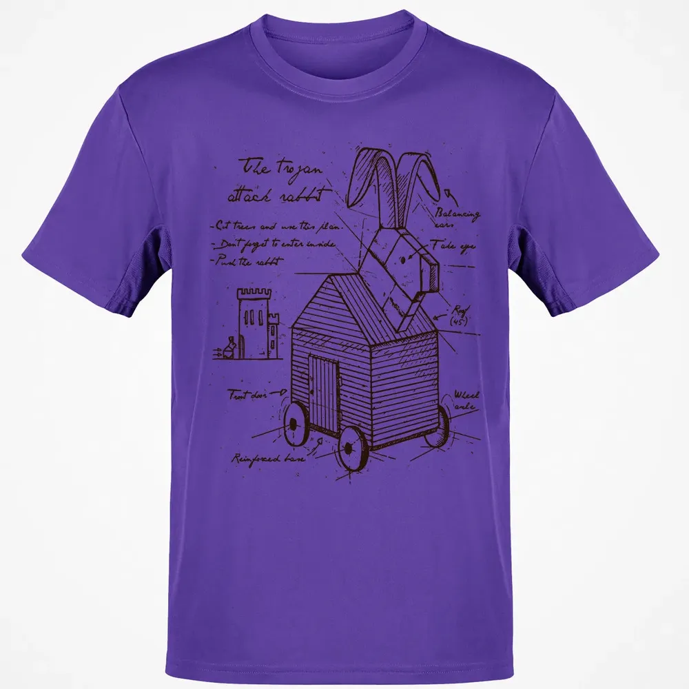 Trojan Rabbit Classic Unisex T-Shirt - 10