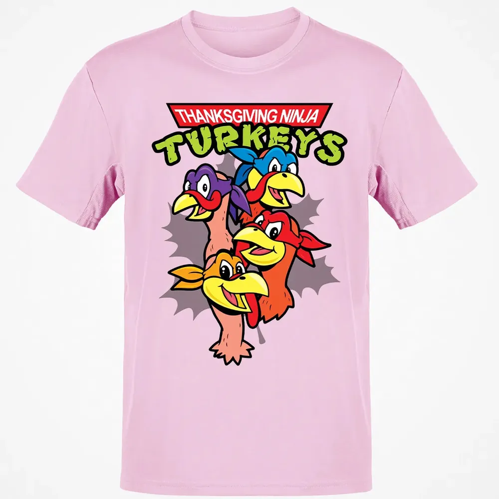 Thanksgiving Ninja Turkey Classic Unisex T-Shirt - 6