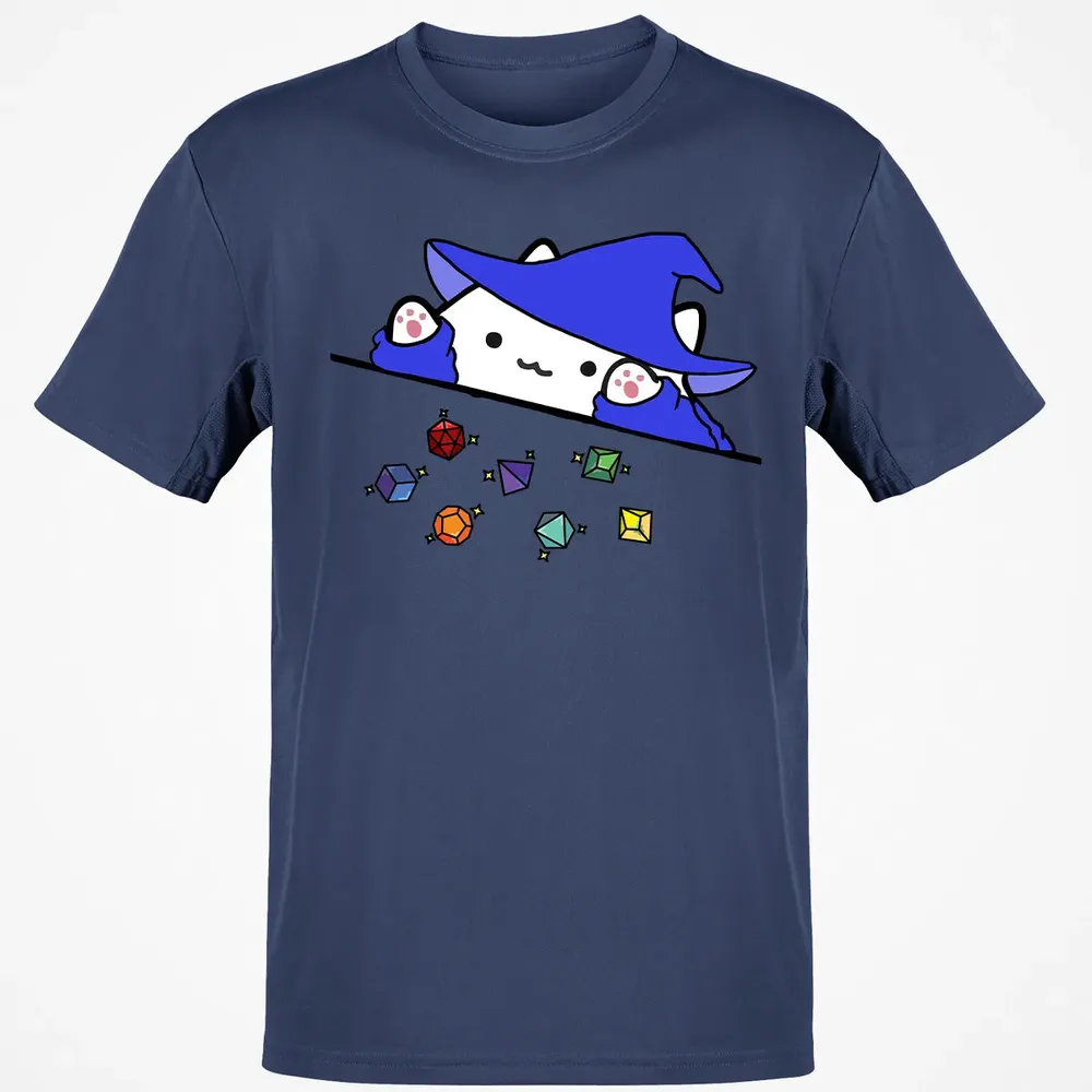 Cat Throws Dices Classic Unisex T-Shirt - 8