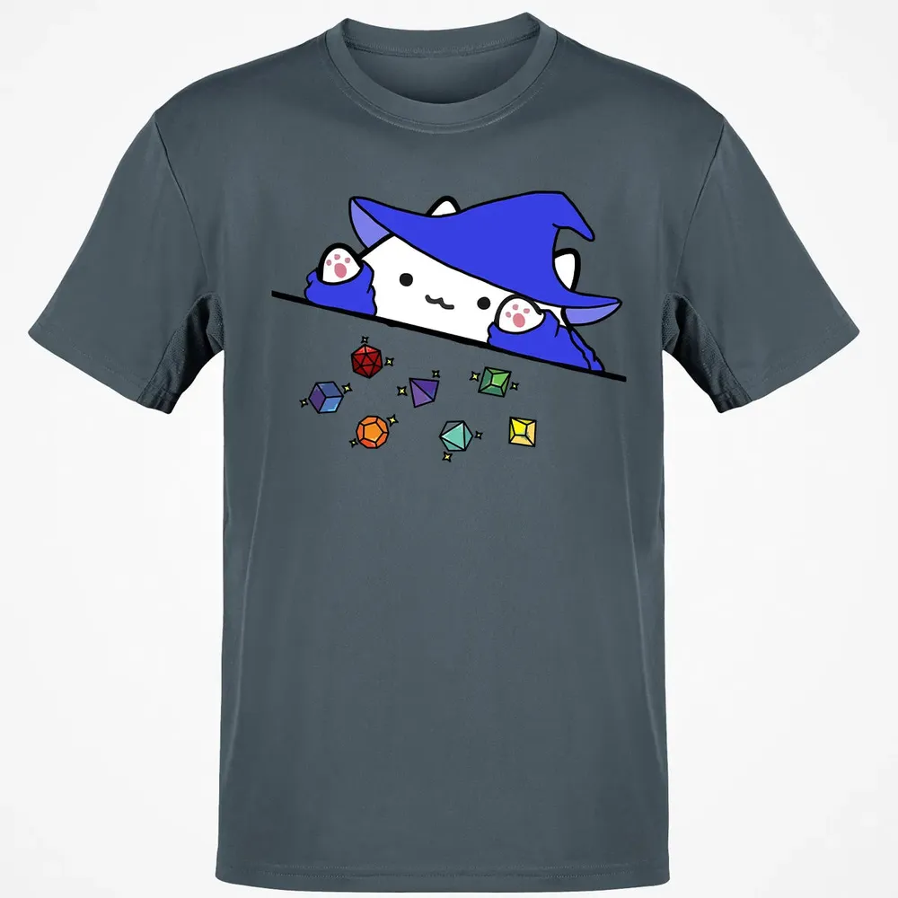 Cat Throws Dices Classic Unisex T-Shirt - 4