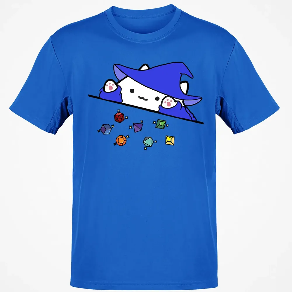 Cat Throws Dices Classic Unisex T-Shirt - 12